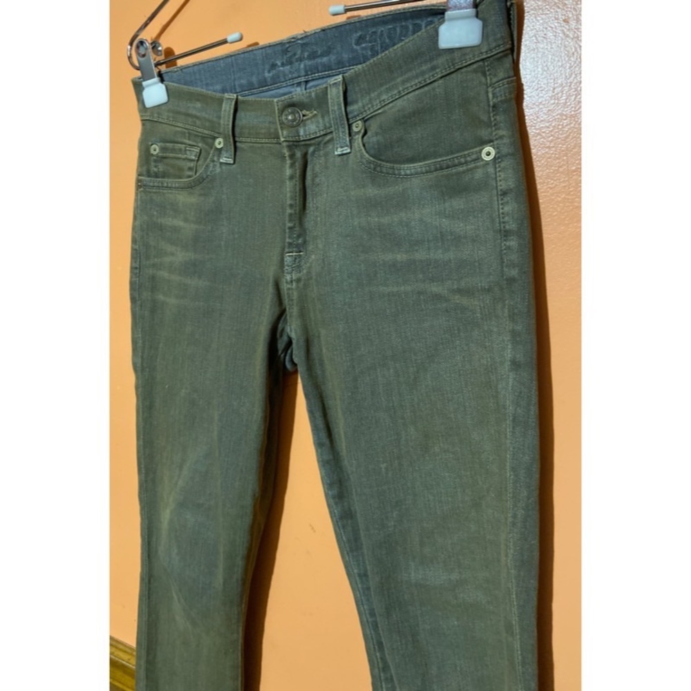 Cropped Skinny Ankle Zip Jeans - Picture 3 of 8